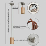 Scandinavische Houten Hanglamp – Minimalistisch Design voor Woonkamer en Slaapkamer | Natuurlijke Houtlook