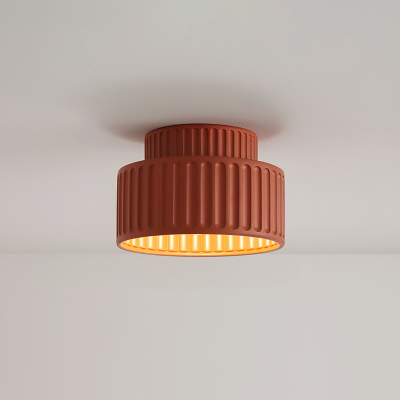 Vintage Crème Stijl Geschilderde Plafondlamp