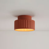 Vintage Crème Stijl Geschilderde Plafondlamp
