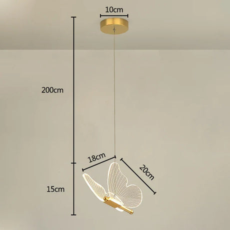 Aurelia LED Vlinder Hanglamp