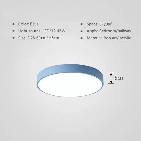 Multicolor LED Plafondlamp – Moderne Kleurrijke Verlichting voor Woonkamer en Slaapkamer