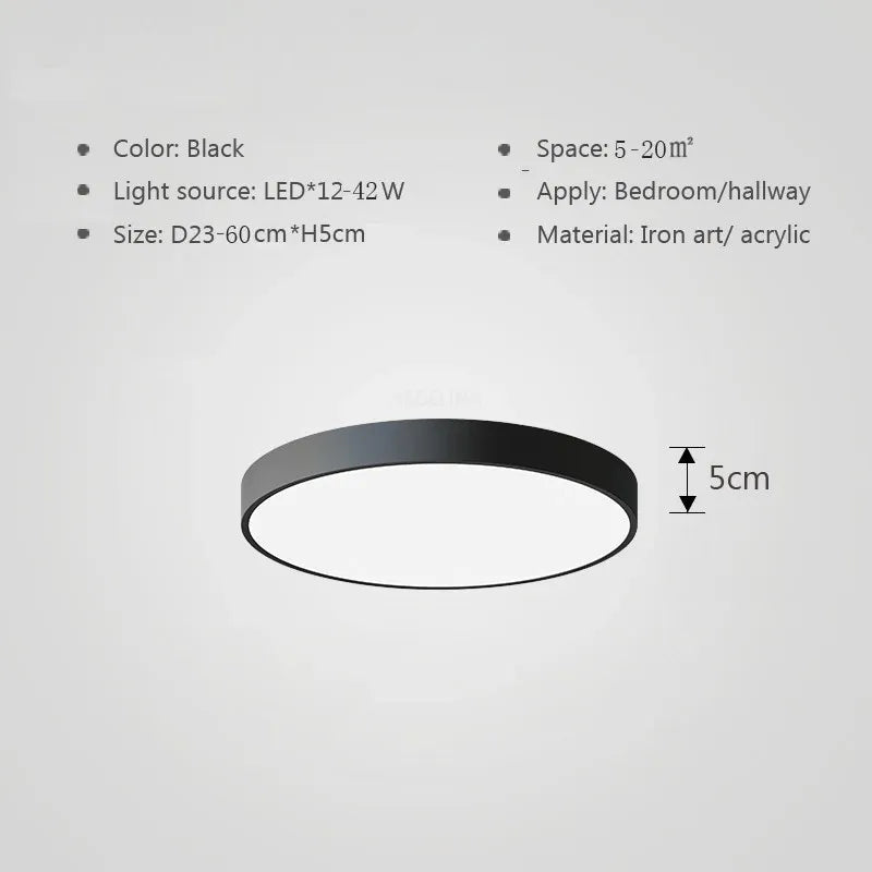 Multicolor LED Plafondlamp – Moderne Kleurrijke Verlichting voor Woonkamer en Slaapkamer