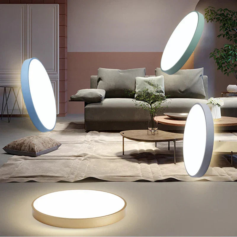 Multicolor LED Plafondlamp – Moderne Kleurrijke Verlichting voor Woonkamer en Slaapkamer