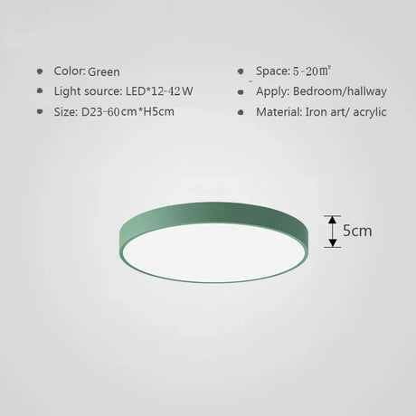 Multicolor LED Plafondlamp – Moderne Kleurrijke Verlichting voor Woonkamer en Slaapkamer