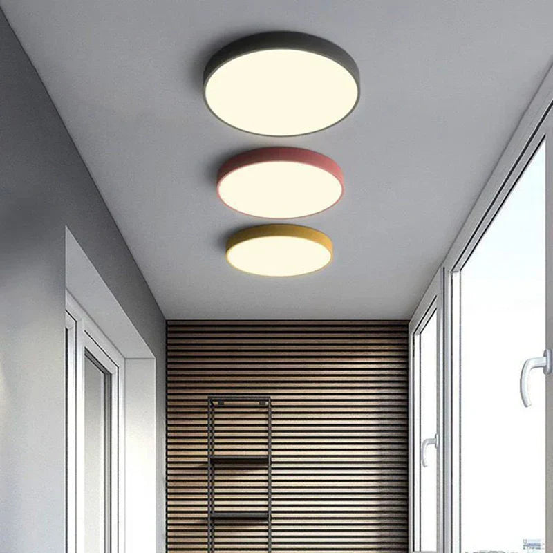 Multicolor LED Plafondlamp – Moderne Kleurrijke Verlichting voor Woonkamer en Slaapkamer