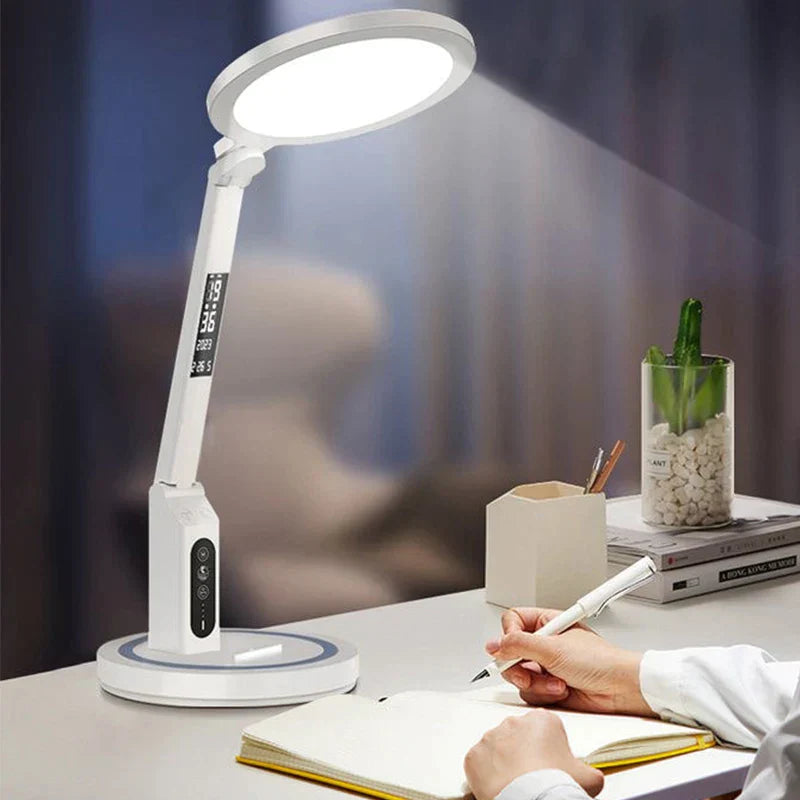 TimeGlow - Multifunctionele LED-klok bureaulamp