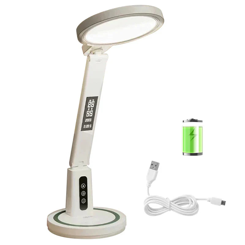 TimeGlow - Multifunctionele LED-klok bureaulamp