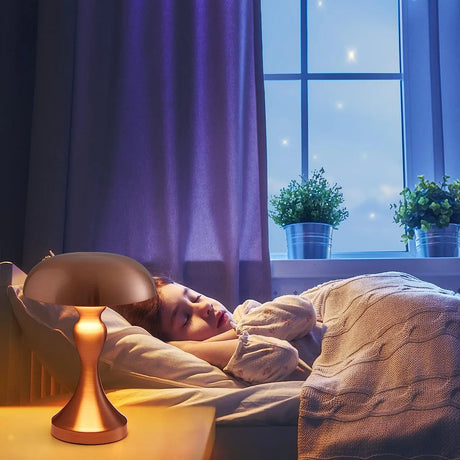 Oplaadbare LED Leeslamp met Nachtlicht – Dimbare Tafellamp voor Slaapkamer en Woonkamer, USB
