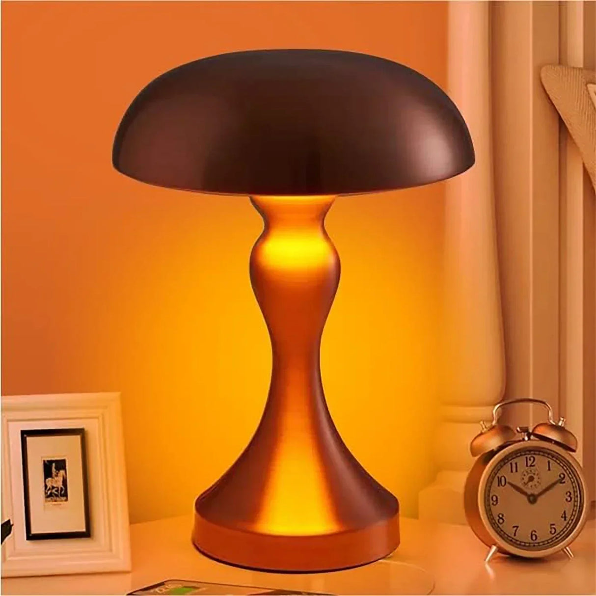 Oplaadbare LED Leeslamp met Nachtlicht – Dimbare Tafellamp voor Slaapkamer en Woonkamer, USB