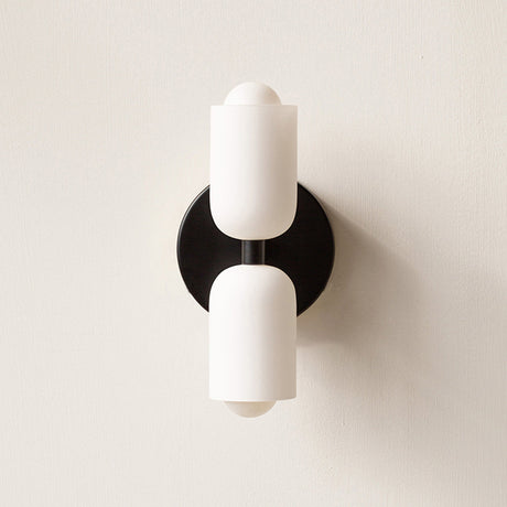 Moderne LED Binnenwandlamp Zwart Glas | Stijlvolle Verlichting voor Slaapkamer en Woonkamer