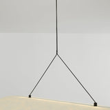 LunaLux - Moderne LED Hanglamp in Wit Metaal en Kunstzijde voor Slaapkamer en Woonkamer