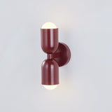 Moderne LED Wandlamp 2-Flammig Zwart – Minimalistisch Design voor Slaapkamer en Gang