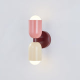 Moderne LED Wandlamp 2-Flammig Zwart – Minimalistisch Design voor Slaapkamer en Gang