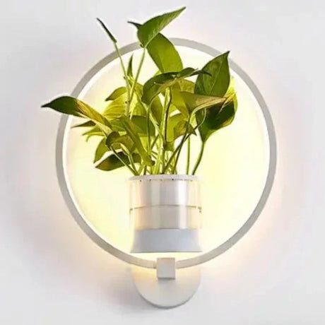 LuminaireSconce Planten Wandlamp | Unieke Verlichting met Groene Accenten