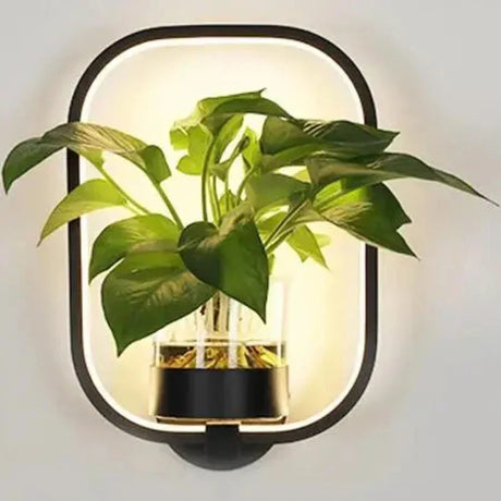 LuminaireSconce Planten Wandlamp | Unieke Verlichting met Groene Accenten