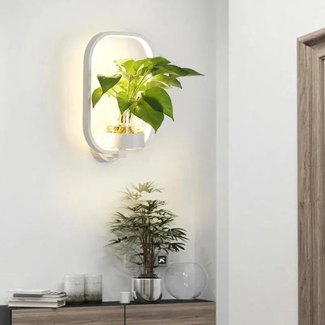 LuminaireSconce Planten Wandlamp | Unieke Verlichting met Groene Accenten
