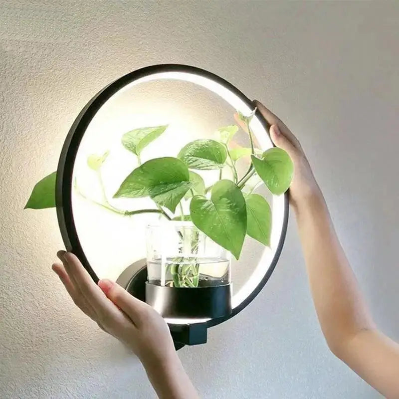 LuminaireSconce Planten Wandlamp | Unieke Verlichting met Groene Accenten
