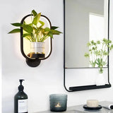 LuminaireSconce Planten Wandlamp | Unieke Verlichting met Groene Accenten