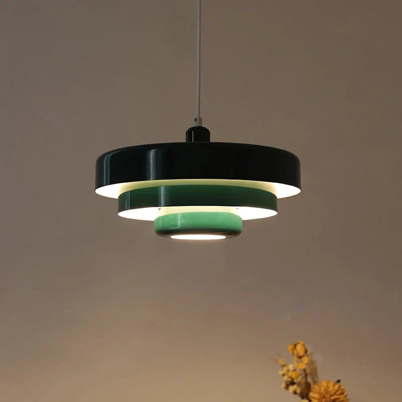 Middeleeuwse Scandinavische Hanglamp - Retro Bauhaus Design | Warm LED Verlichting