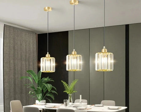GlinsterLicht - Luxe K9 Kristallen Hanglamp met LED Verlichting voor Woonkamer of Eetkamer