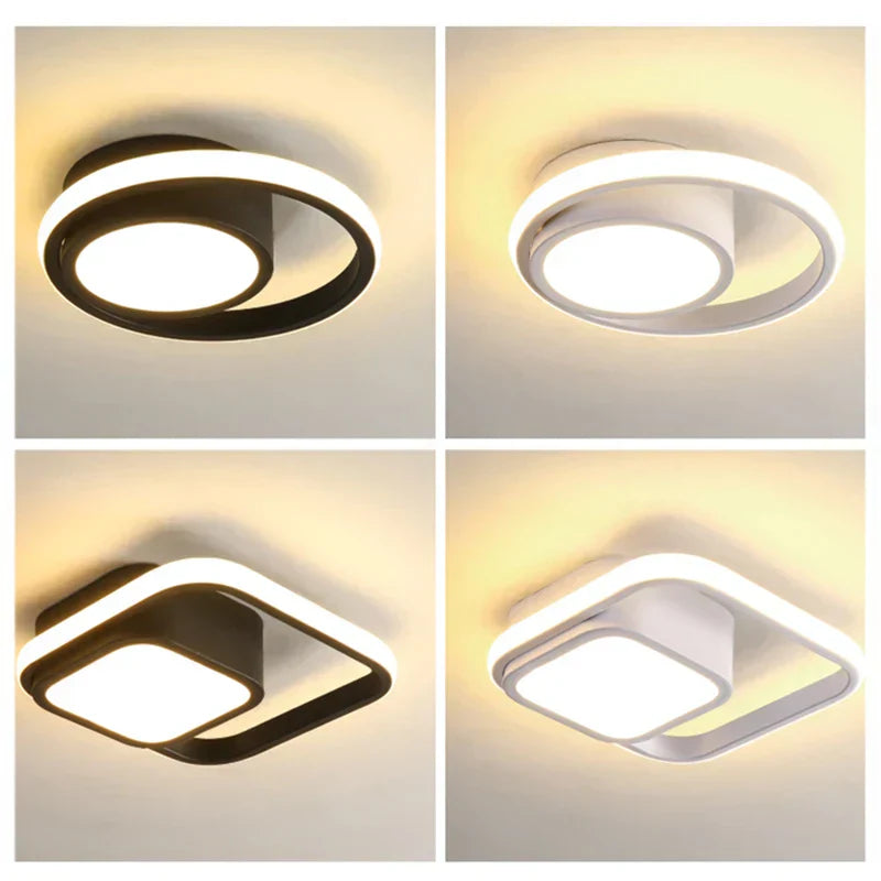 Moderne LED Plafondlamp – Stijlvol en Ruimtebesparend voor Elke Kamer