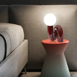 GlassSphere - Moderne glazen bollamp | LED Tafellamp voor een Eigentijdse Sfeer