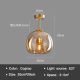 PureLicht - Minimalistische Glazen Plafondlamp voor Slaapkamer en Woonkamer
