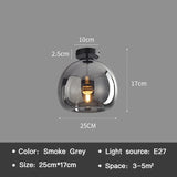 PureLicht - Minimalistische Glazen Plafondlamp voor Slaapkamer en Woonkamer