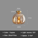 PureLicht - Minimalistische Glazen Plafondlamp voor Slaapkamer en Woonkamer