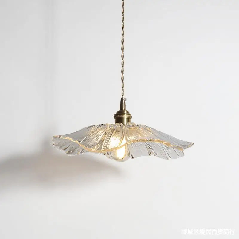 FloraGlimmer - Moderne Bloemvormige Hanglamp | Glas Design | LED Verlichting voor Woonkamer en Eetkamer