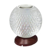 FlexiLuxe - Draadloze Kristallen Tafellamp met LED Verlichting, Luxe Decoratieve Lamp voor Woonkamer en Slaapkamer