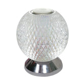 FlexiLuxe - Draadloze Kristallen Tafellamp met LED Verlichting, Luxe Decoratieve Lamp voor Woonkamer en Slaapkamer