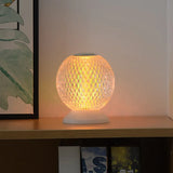 FlexiLuxe - Draadloze Kristallen Tafellamp met LED Verlichting, Luxe Decoratieve Lamp voor Woonkamer en Slaapkamer