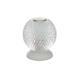 FlexiLuxe - Draadloze Kristallen Tafellamp met LED Verlichting, Luxe Decoratieve Lamp voor Woonkamer en Slaapkamer