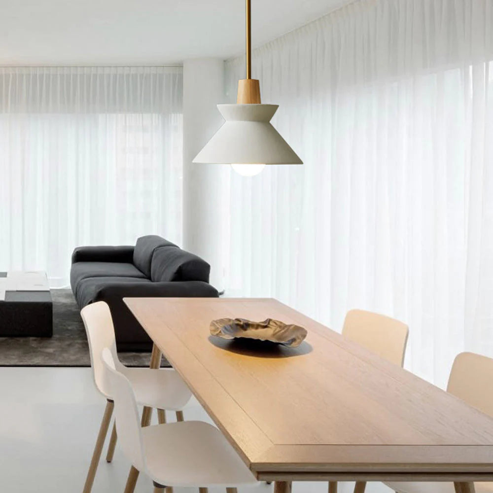 Nordic Hanglamp met Schaduw Aluminium Enkelkops Hanglamp