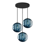 Nordic Minimalistische Moderne Waterpatroon Glazen Bol Hanglamp