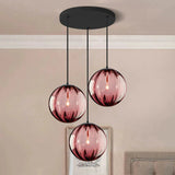 Nordic Minimalistische Moderne Waterpatroon Glazen Bol Hanglamp