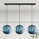 Nordic Minimalistische Moderne Waterpatroon Glazen Bol Hanglamp