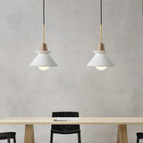 Nordic Hanglamp met Schaduw Aluminium Enkelkops Hanglamp