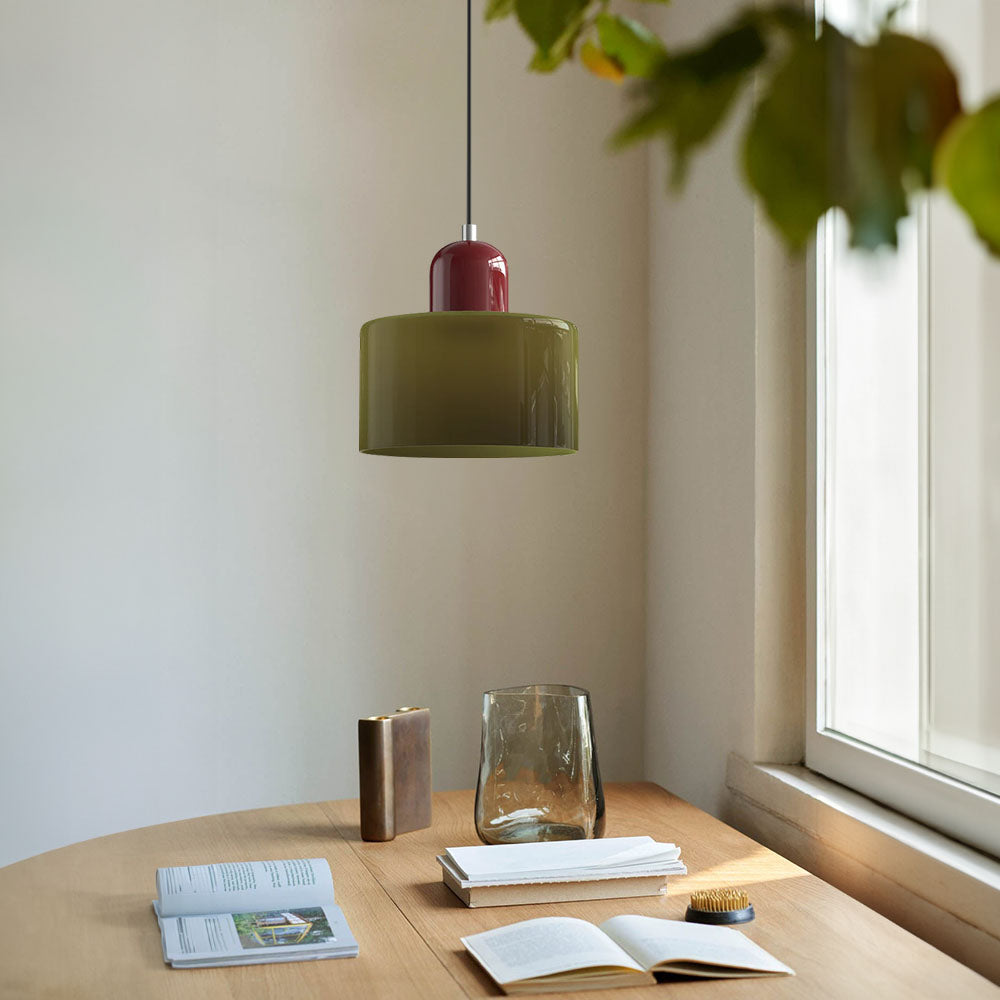 Bauhaus Kleine Glazen Hanglamp