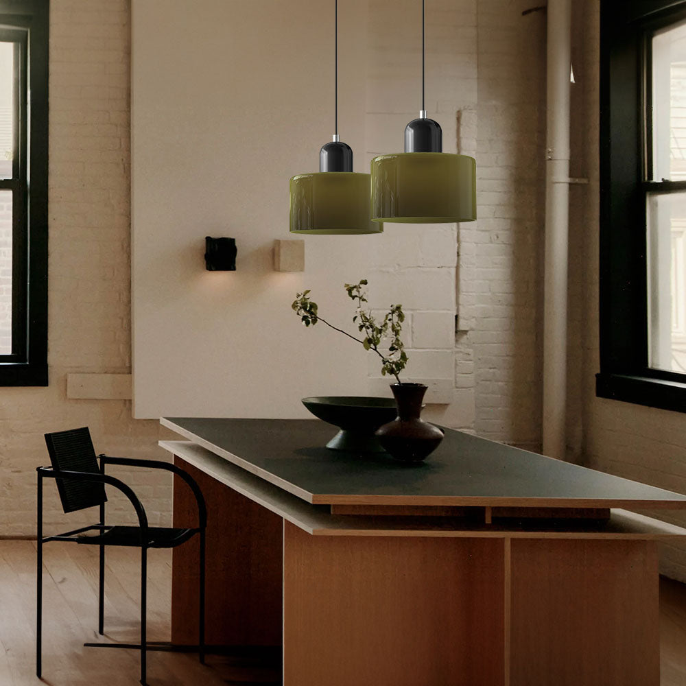 Bauhaus Kleine Glazen Hanglamp