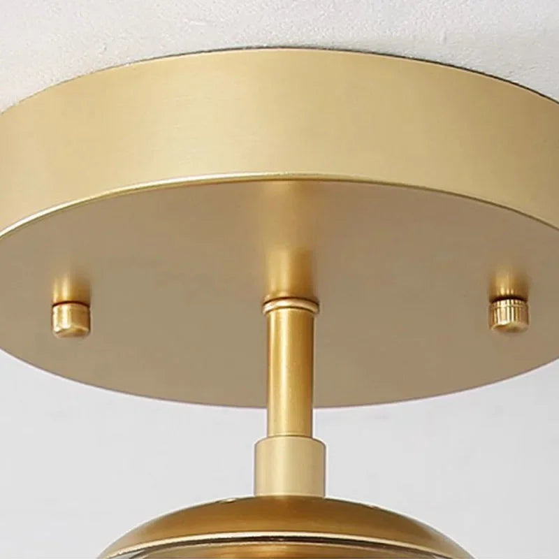 LuminousSphere - Moderne Glazen Bol Plafondlamp | Minimalistisch Design voor Woonkamer, Hal, en Gang