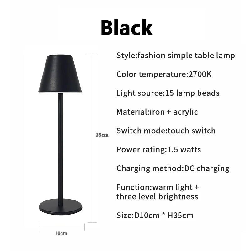 LumiFree - Draadloze bureaulamp | Flexibele en Stijlvolle Verlichting