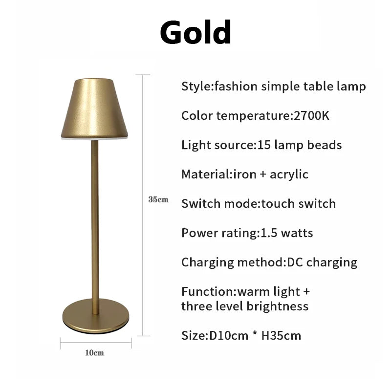 LumiFree - Draadloze bureaulamp | Flexibele en Stijlvolle Verlichting