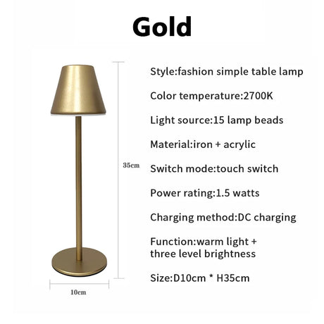 LumiFree - Draadloze bureaulamp | Flexibele en Stijlvolle Verlichting