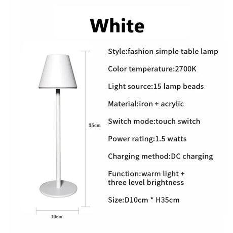 LumiFree - Draadloze bureaulamp | Flexibele en Stijlvolle Verlichting