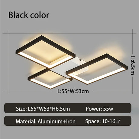 Moderne LED Kroonluchter Lamp - Elegante Verlichting voor Woonkamer en Slaapkamer