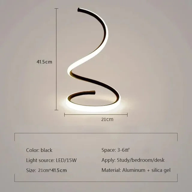 Moderne LED Tafellamp met Flexibele Hals | Energiezuinig en Dimbaar | Perfect voor Werk, Studie en Lezen
