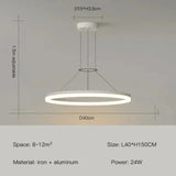 Moderne Hanglamp - Minimalistisch Design voor Woonkamer en Eetkamer