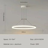 Moderne Hanglamp - Minimalistisch Design voor Woonkamer en Eetkamer